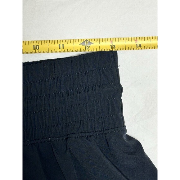 Abercrombie & Fitch YPB Motion TEK Lined Flyaway Black Shorts Size Small Gym - Picture 3 of 10